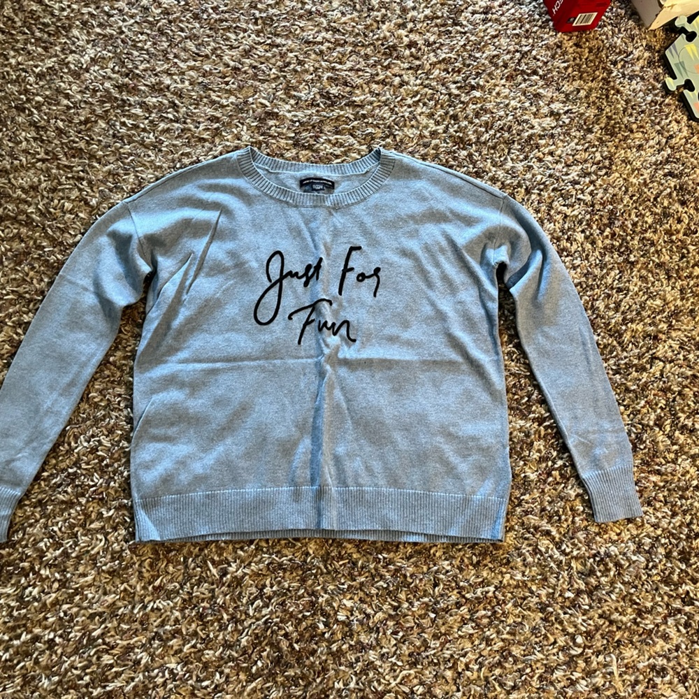 American Eagle Just For Fun Sweater